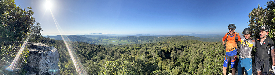 Panorama vom Mte Arsenti