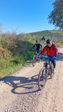 Thomas kochend & bikend in Toscana