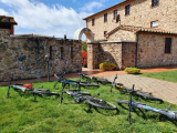 Thomas kochend & bikend in Toscana