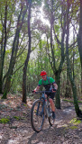Thomas kochend & bikend in Toscana