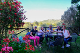 Bikeferien in der Toscana - Woche 20 - Simon geniesst die farbige Toscana