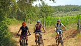Bikeferien in der Toscana - inklusive Easy E-Bike Programm - Irina rockt  die Trails in der Maremma