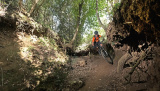 Bikeferien in der Toskana mit MTBeer im Cicalino am Donnerstag, 20. Oktober 2022. Tour in Richtung Follonica. 
Foto Martin Platter - Von jungen und alten Menschen