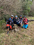 Der neue Trail, uomo di pietra - Trailbau in der Toscana