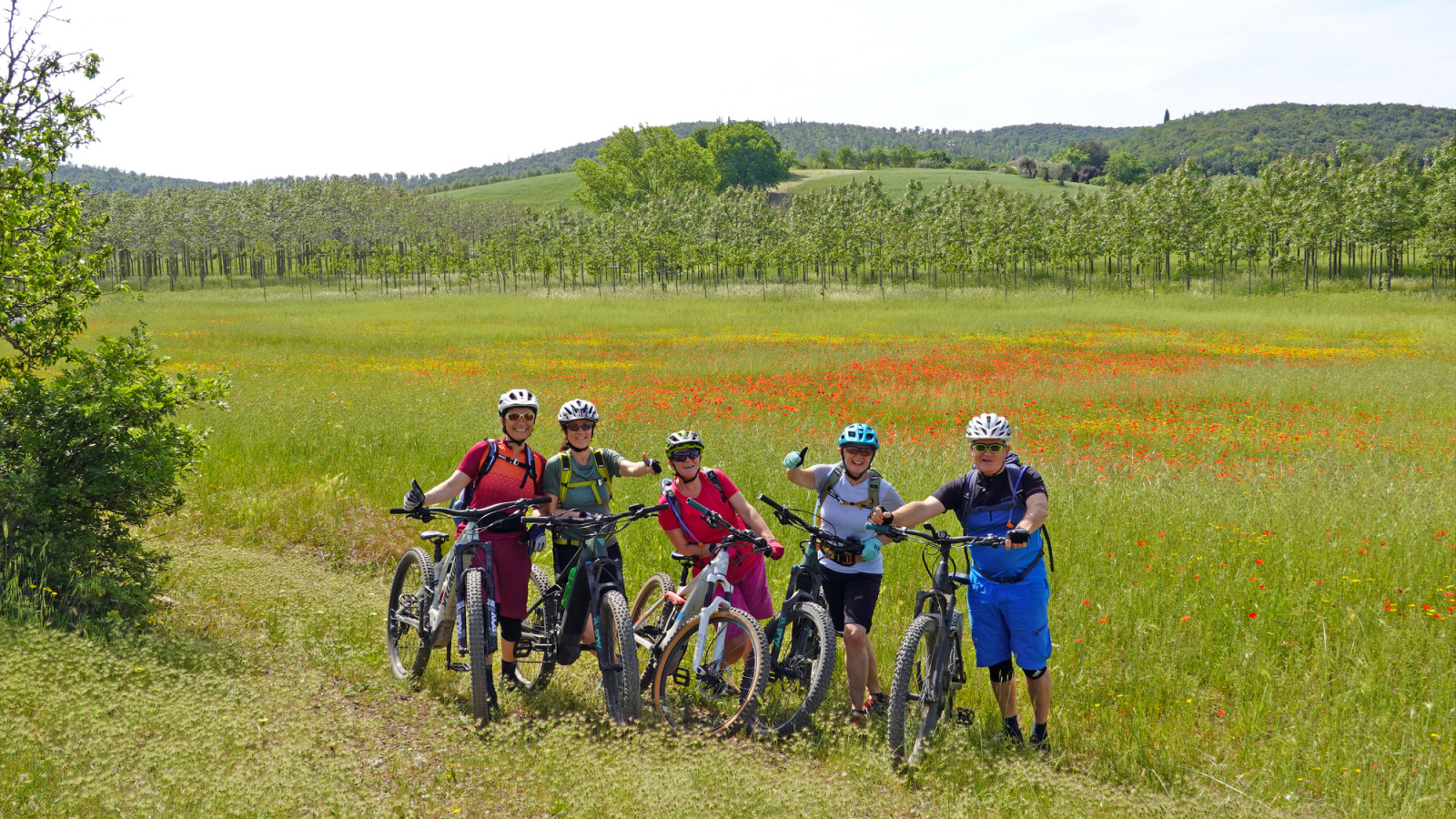 Bikeferien in der Toscana - Woche 20 - Simon geniesst die farbige Toscana