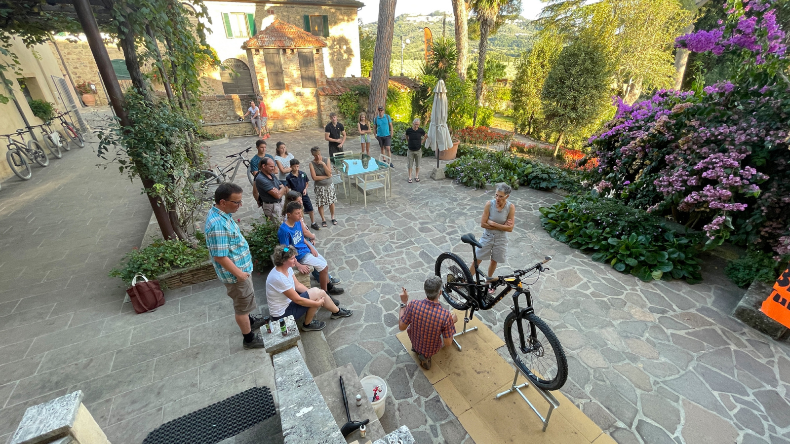 Bikeferien in der Toscana - 2023 Woche 41 - Familie Repolusk in den Bikeferien