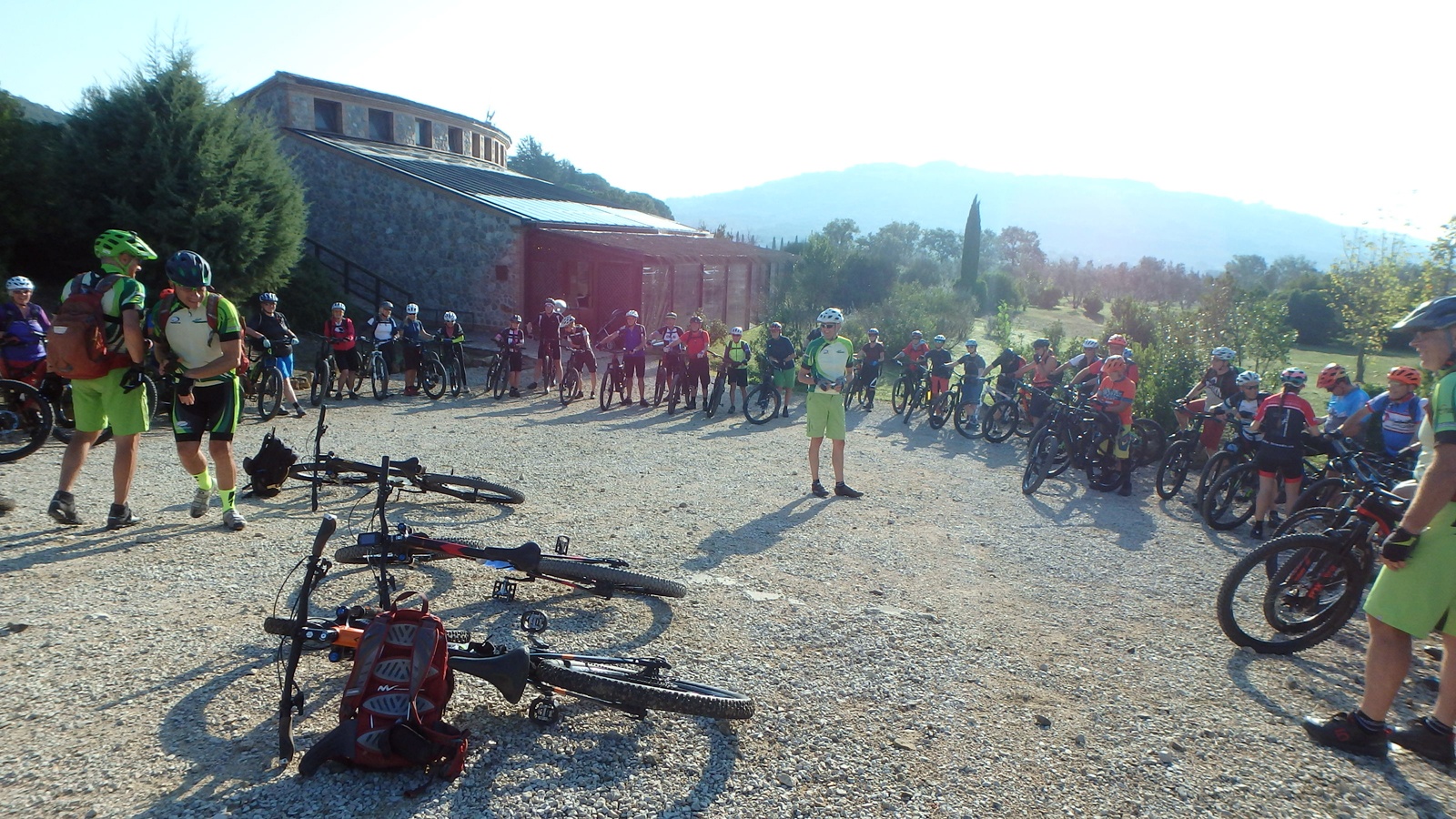 Bikeferien in der Toscana bei mtbeer - Am liebsten auf der hard line